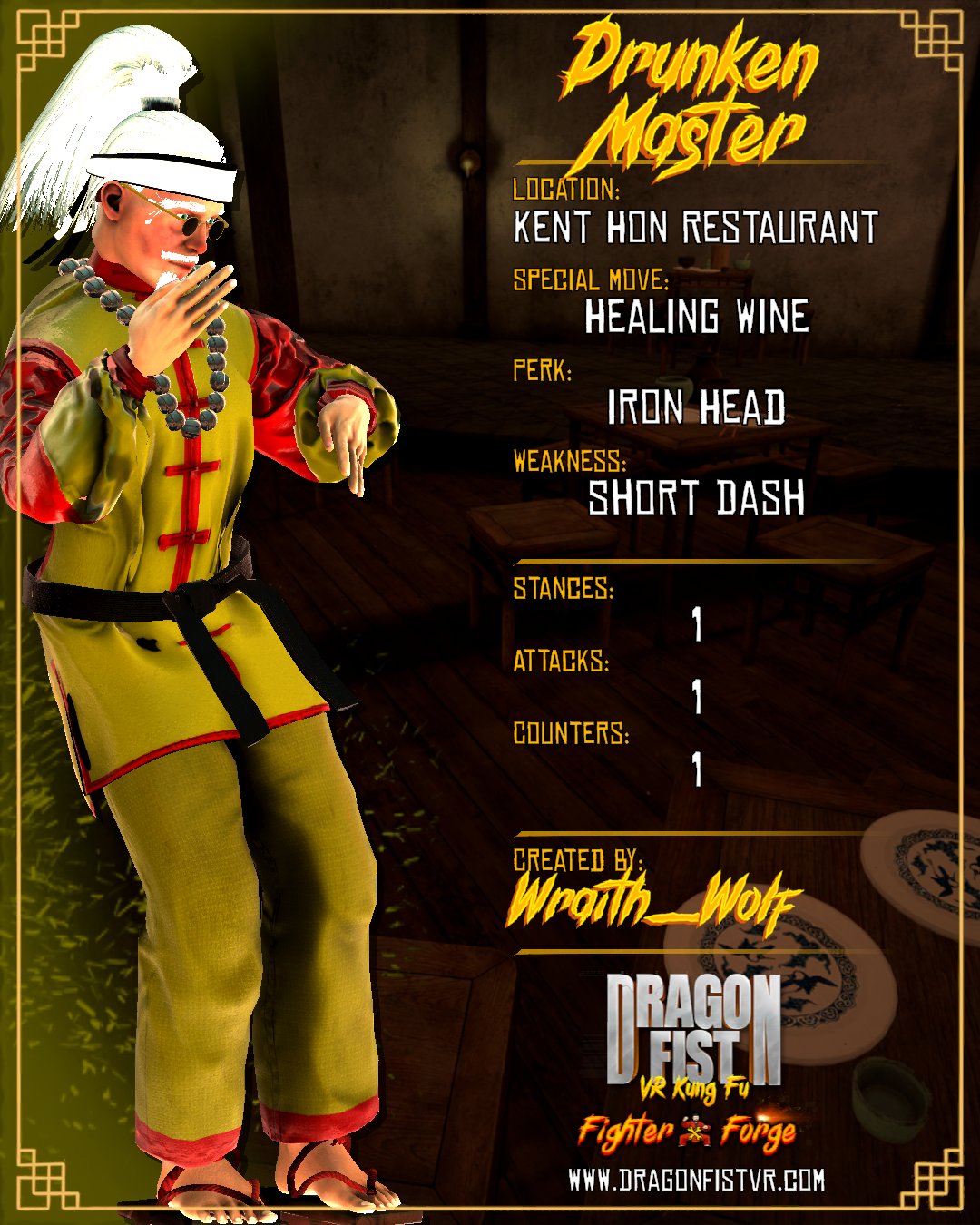 Drunken Master - Created By: Wraith_Wolf